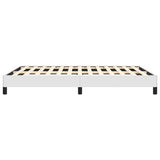Bed Frame without Mattress White 137x190 cm Full Faux Leather 346933