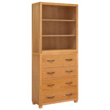 Storage Furniture Set with Drawer Brown Engineered wood 3328628