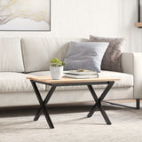 Coffee Table Legs X-Frame 50x40x38 cm Steel 357894