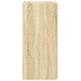 Sideboard Sonoma Oak 30x42.5x93 cm Engineered Wood 846273