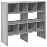 Shoe Racks 2 pcs Stackable Grey Sonoma 89.5x30x40 cm 858850