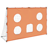 Kids' Football Goal with Targeting Mat and Ball 182x62x118 cm 4008439