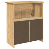 Bathroom Cabinet with Storage BODO Honey Brown 70 x 35 x 80 cm 42023474