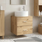 Wall-Mounted Sink Vanity Artisan Oak 49.5 x 44.5 x 65.5 cm 890325