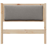 Headboard Other Brown 90 cm Solid pine wood 878977