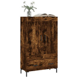 Highboard Smoked Oak 69.5x31x115 cm Engineered Wood 830329