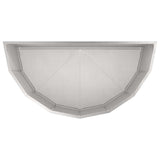 Planter Silver 90 x 45 x 50 cm Stainless Steel 883714