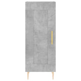 Sideboard Concrete Grey 34.5x34x90 cm Engineered Wood 830432