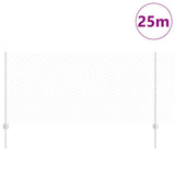 Welded Wire Fence 25 x 1 m Hot-Dip Galvanised Steel 3337001