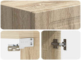 Cabinet Set 2 pcs Sonoma Oak Engineered Wood 3416954