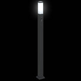 Bollard Lights with Sensor 3 pcs 110 cm Black IP44 4006082