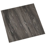 Self-adhesive Flooring Planks 55 pcs PVC 5.11 m Dark Grey 324665