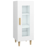Sideboard White 34.5x34x90 cm Engineered Wood 812393
