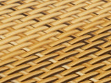 Balcony Screen Light Brown 400x80 cm Poly Rattan 156268