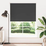 Roller Blind Blackout 160 x 230 cm Black 240181
