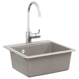Sink Grey 470 x 440 mm Granite 42028405
