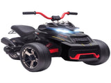 12V Kids Electric Ride On Car with 3 Wheeler, MP3 Player, Horn, 2 Speeds, LED Lights for Boys & T3398P422429