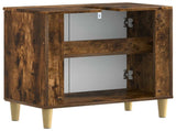 Bathroom Sink Cabinet ARNHEM Smoked Oak 59.5 x 31.5x 59 cm 896570