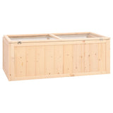 Hamster Cage 104x52x38 cm Solid Wood Fir 172383
