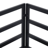 Garden Sofa Set with Cushion Black Aluminium 3378932