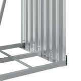 Log Holder Anthracite 40x45x100 cm Galvanised Steel 364557