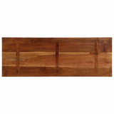 Table Top 140x60x3.8 cm Rectangular Solid Wood Reclaimed 371267