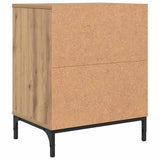 Bedside Cabinet Artisan oak 49 x 36 x 61 cm Engineered wood 883492
