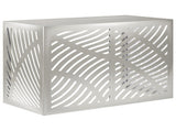 Air Conditioner Cover Silver 100 x 50 x 70 cm Stainless Steel 8014105