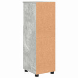 Bathroom Cabinet with Storage Concrete Grey 30 x 35 x 95 cm 883317