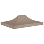 ZNTS Party Tent Roof 4.5x3 m Taupe 270 g/m² 315369