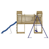 ZNTS Outdoor Playset Impregnated Wood Pine 3156957