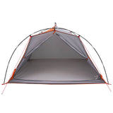 Tunnel Tent Grey and Orange 4-Person 42018567