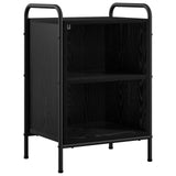 Bedside Cabinet 2 pcs Black Oak 40 x 30 x 60 cm Engineered Wood 8013507