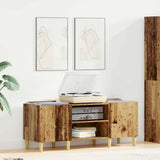 Record Cabinet Old Wood 121 x 38 x 48 cm Engineered Wood 881471