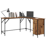 Desk Old Wood 141 x 141 x 75 cm Engineered Wood 882875
