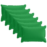 Cushion with Pillow HOUTEN 6 pcs Green Polyester 933369