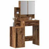 Dressing Table Old Wood 80 x 35 x 132 cm Engineered Wood 868880