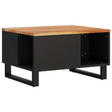 Coffee Table 60x50x35 cm Solid Wood Acacia 352866