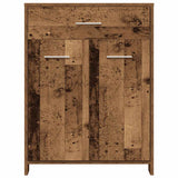 4 Piece Bathroom Furniture Set Old Wood Engineered Wood 3328941