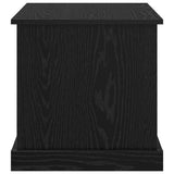 Coffee Table 3 pcs Black Oak Engineered Wood 881452