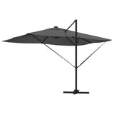 Umbrella Anthracite 352 x 251 x 265 cm Polyester and Aluminium 42003329