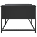 ZNTS Coffee Table Black 100x51x40 cm Engineered Wood 833970