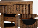 TV Cabinet VENRAY 101 x 36.5 x 40 cm Old Wood 8019926
