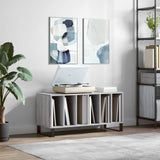 Record Cabinet Grey Sonoma 100x38x48 cm Engineered Wood 831762