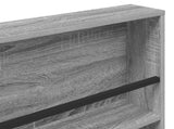 Magazine Rack 2 pcs Grey Sonoma 60 x 12 x 70 cm Engineered Wood 890835