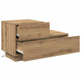 Bedside Cabinet Artisan Oak 70 x 36 x 40.5 cm Engineered Wood 863064