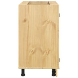 Cabinet SKI Honey Brown 80 x 46 x 81 cm Solid Pine Wood 42007565