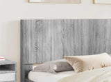 Bed Frame with Storage and Headboard Grey Sonoma 140 x 200 cm 3414024