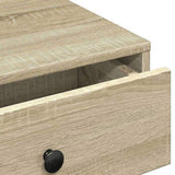Coffee Table Sonoma Oak 90x90x28 cm Engineered Wood 848089