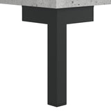 Highboard Concrete Grey 34.5x34x180 cm Engineered Wood 3198853
